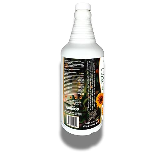Organic Liquid Fertilizer Concentrate from Worm Castings. Non-toxic, All-Purpose, Plant Food for Gardens, Vegetables, Fruits, Houseplants, Seed Starters, and Ornamentals. (16 Fluid Ounces)