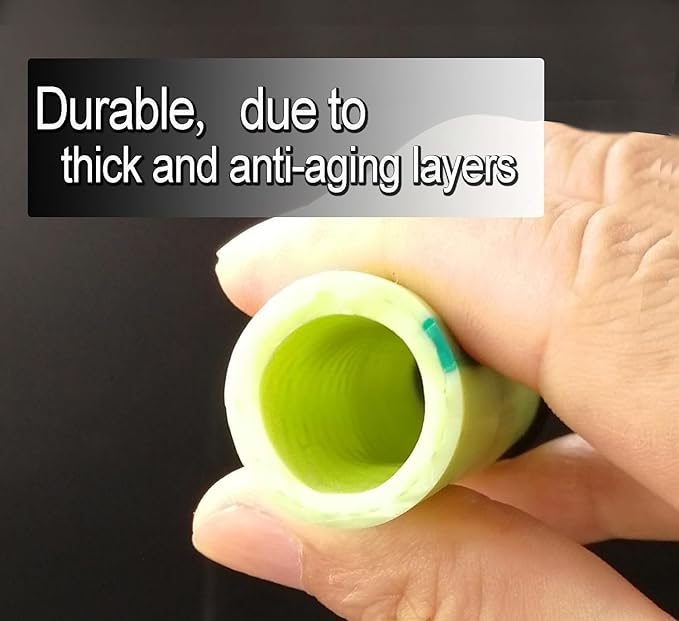 Atlantic Female to Female Heavy Duty Garden Hose 1 ft x 5/8 inch Green, Short Connection Leader Hose (1 Foot)