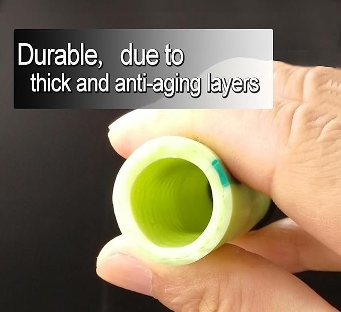 Atlantic Female to Female Heavy Duty Garden hose 2 ft x 5/8 Inch Green Color Short Leader Water Hose (2 Feet)