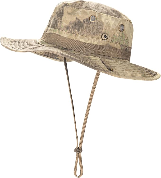 Sun Hats for Men Women Boonie Hat UPF 50+ Bucket Hat Wide Brim UV Protection Fishing Hiking Safari Outdoor Hats