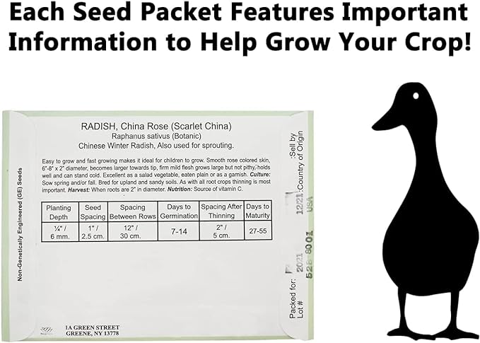 Set of 43 Assorted Vegetable & Herb Seed Packets - Over 10,000 Seeds! - Includes Mylar Storage Bag - Deluxe Garden Heirloom Seeds - 100% Non-GMO