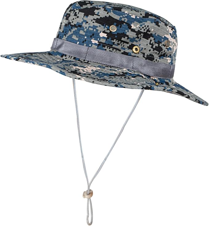 Sun Hats for Men Women Boonie Hat UPF 50+ Bucket Hat Wide Brim UV Protection Fishing Hiking Safari Outdoor Hats