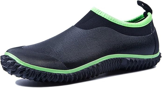 TENGTA Unisex Waterproof Garden Shoes Womens Rain Boots Mens Car Wash Footwear