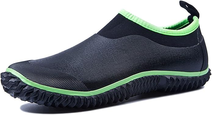 TENGTA Unisex Waterproof Garden Shoes Womens Rain Boots Mens Car Wash Footwear