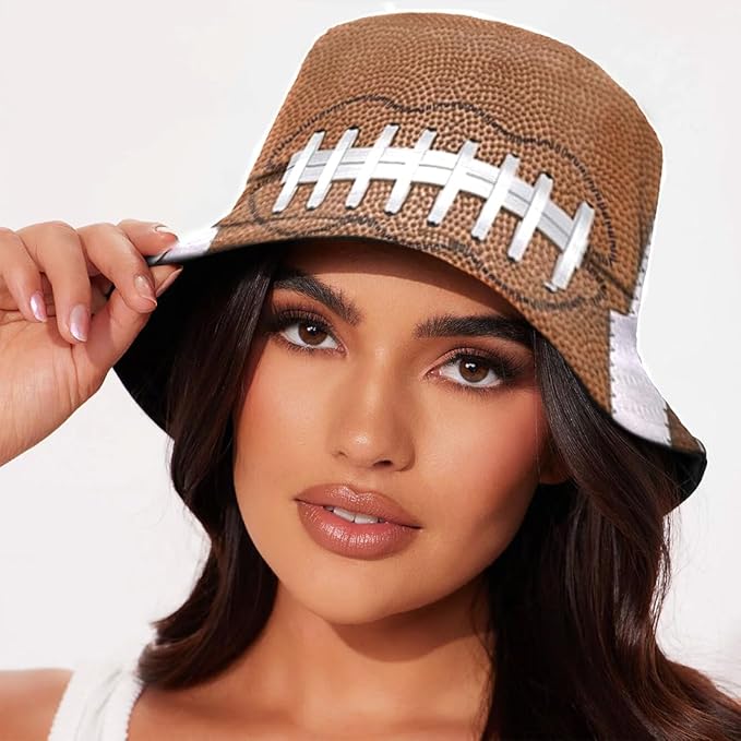 Malaxlx Bucket Hat Beach Sun Hat Fishing Hat for Women Men, Outdoor Travel Reversible Double Side Wear Fisherman Hat