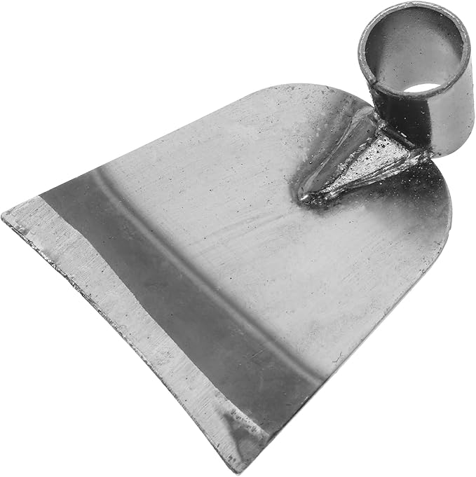 balacoo Hoe Farm Tool - Stainless Steel Gardening Hoe for Digging Weeding and Soil Loosening 6.1X5.11X2.16 Inches Ideal for Gardeners and Outdoor Enthusiasts