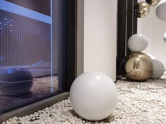 5lbs White Pebbles for Indoor Plants, 0.8-1.2 Inch Smooth White River Rocks for Potted Plants, Decorative Polished Stones for Landscaping Vase Fish Tank and Outdoor Garden Pavers