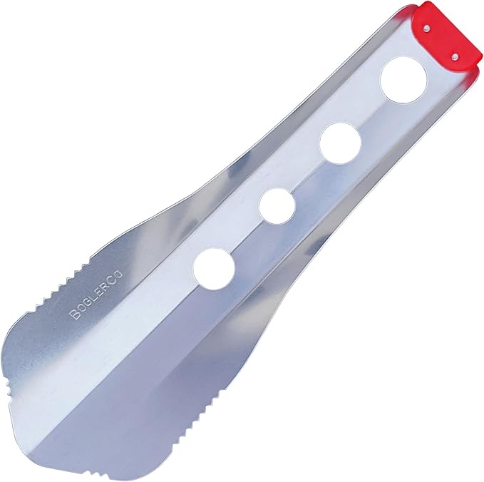 Ultralight Backpacking Trowel, 0.48 oz (13.5g) Red