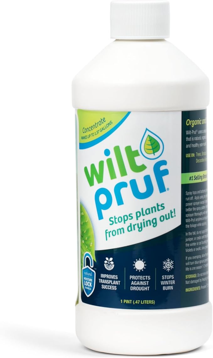 Wilt-Pruf® Concentrate | Organic Plant Protector | Professional-Grade Moisture Retention (16 oz)