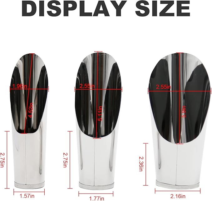 3 Pcs Succulent DIY Bonsai Plant Garden Tool for Digging Fertilizer Feed Scooper 3 Sizes Soil Scoops Soil Metal Spade Shovel Cup