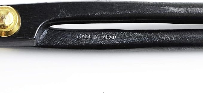 Wazakura Twig Bonsai Scissors Made in Japan 8-1/4inch(210mm), Japanese Bonsai Garden Tools, Hasami Pruning Shears - Long Handle Black