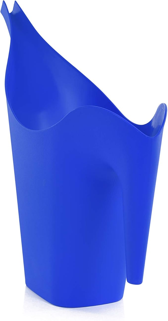 Mintra 1/2 Gallon Plant Watering Can, Indoor Outdoor Water Can for Plants, Long Spout Plastic Water Pitcher for Watering Flower Succulent, Durable and Lightweight, 2L/68 oz, 1 Pack, Blue