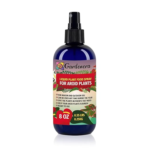 Professional AROID Organic Superfood Spray Mist for Home Gardening | Micro-Fungi Enriched Fertilizer Mist for Healthy Leaves & Growth | 18 Essential Vitamins & Minerals for AROID - 8oz