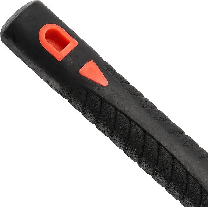 2 PCS 15 Inch Garden Pick Mattock, Pick Axe with Red Fiberglass Handle, Garden Mattock Pickaxe Tool for Gardening, Cultivating, Forged Steel Head