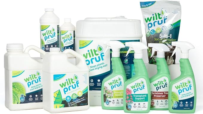 Wilt-Pruf® Concentrate | Organic Plant Protector | Professional-Grade Moisture Retention (5 Gallons)