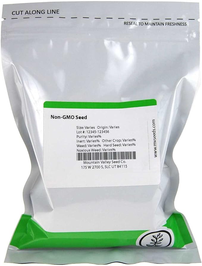 Hummingbird & Butterfly Wildflower Seed Mix - 5 Lbs Bulk - Wild Flower Seed Mixture: Alyssum, Lemon Mint, Foxglove, More