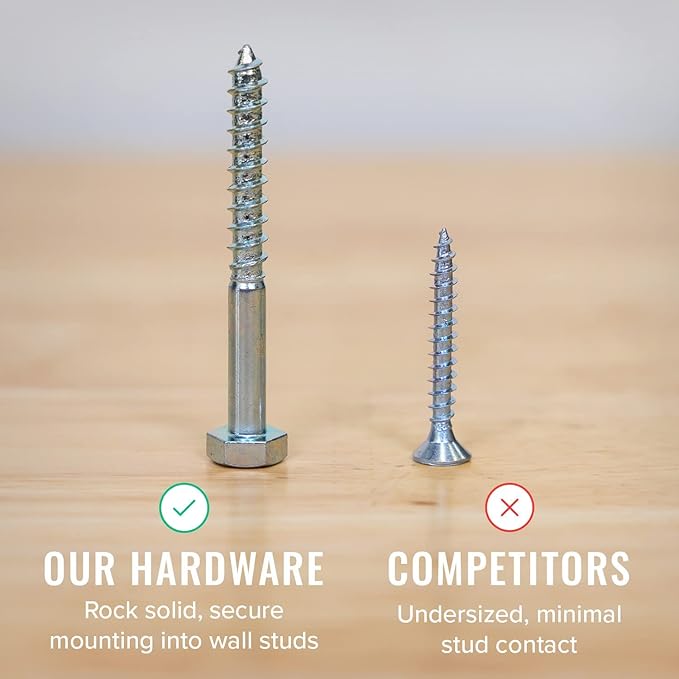 StoreYourBoard Garage Garden Tool Wall Mount Hook, Garage Organization and Storage, Shovel & Rake Hangers Yard Tool Rack, Industrial Steel Holds 50 Pounds