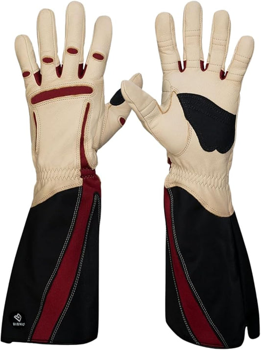 Bionic Women's Rose Pruning Gardening Gloves (One Pair)