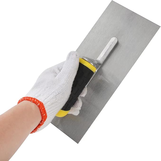 8-Piece Masonry Hand Tool Set Includes Finishing Trowel, Gauging Trowel, Pointing Trowel，etc…