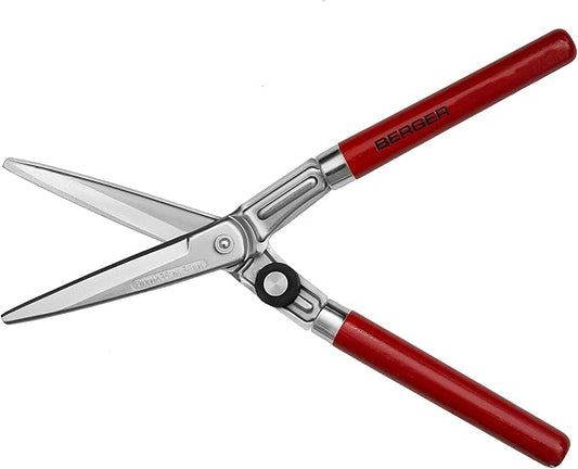 BERGER Topiary Shear 2510 with Beech Wood Handle Garden Shear with self-Sharpening Blades, Length 45 cm