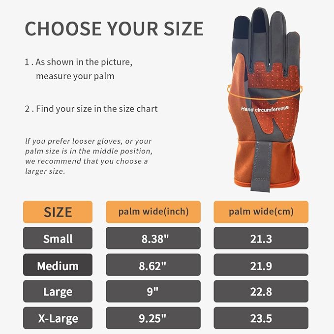 ZLUXURQ Gardening Gloves for Women and Men, Work Gloves for Yard Work