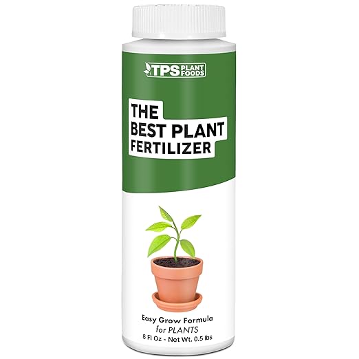 The Best Plant Fertilizer for Flowers, Veggies and Trees, Liquid Fertilizer by TPS Plant Foods, 8 oz (250mL)