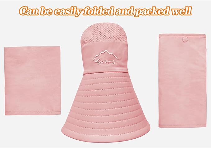 Sun Hats for Men Women Fishing Hat UPF 50+ Breathable Wide Brim Summer UV Protection Hat