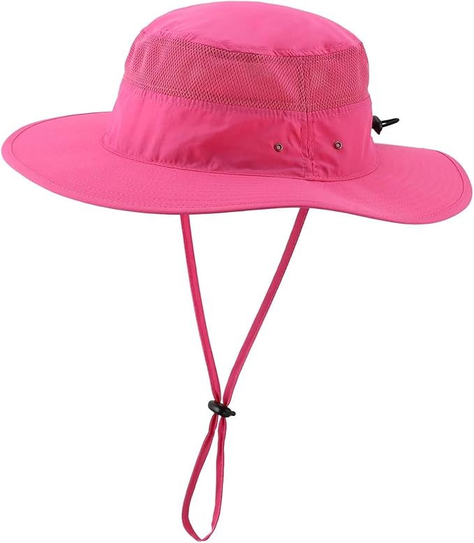 Home Prefer UPF 50+ Men's Sun Hat Wide Brim Bucket Hat UV Protection Hat for Mens Womens Beach Safari Gardening Golf Fishing