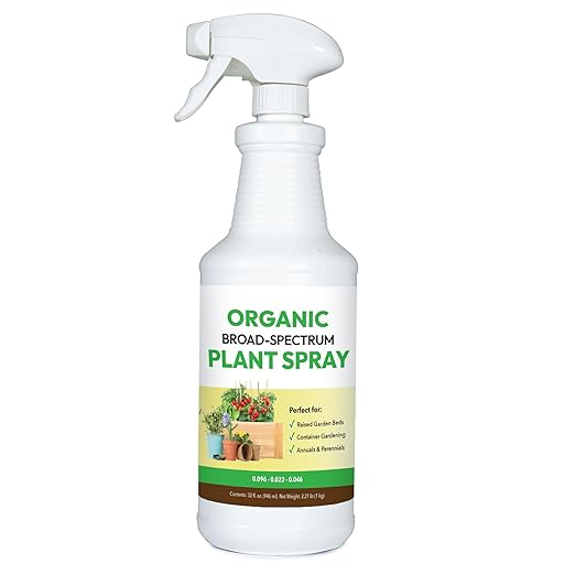 Organic Broad Spectrum Plant Spray - Liquid Plant Food in a Spray Bottle (Foliar Fertilizer) | Use on All Outdoor Plants Including: Vegetables, Herbs & Flowers | No Mixing Required (32oz)