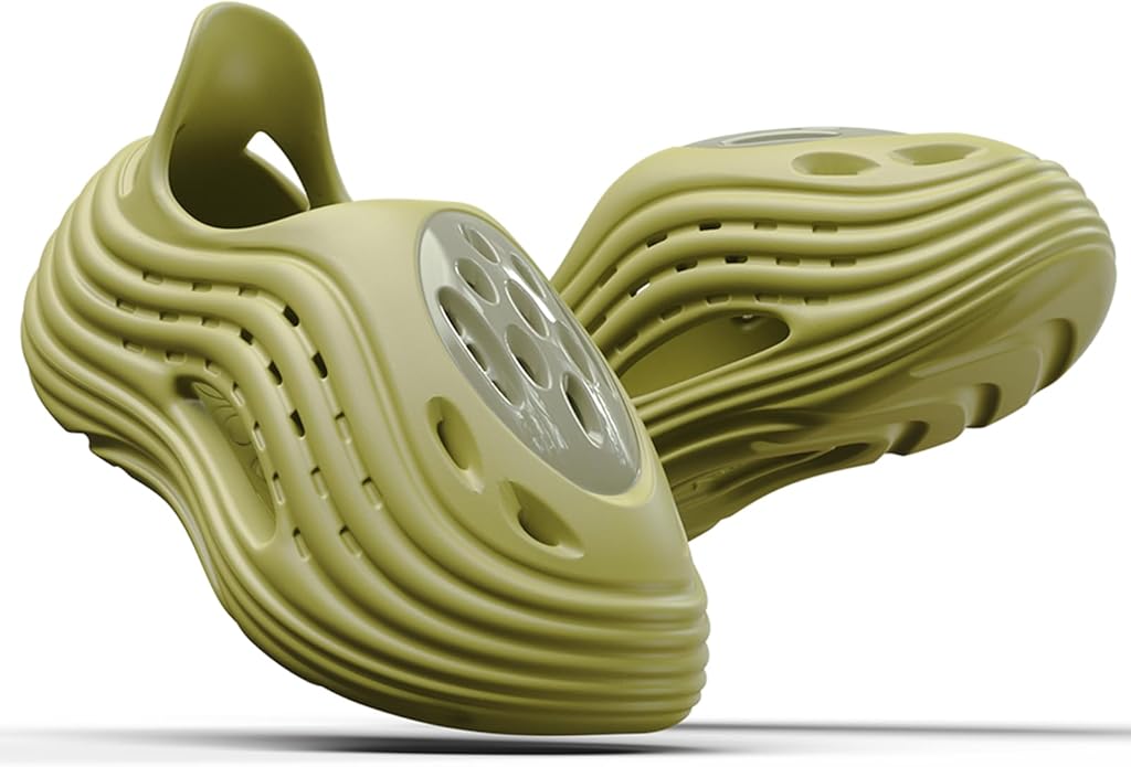 Unisex Breathable Wave Clogs - Lightweight Garden Shoes with Ventilation Holes, Non-Slip Indoor Outdoor Clogs for Men and Women