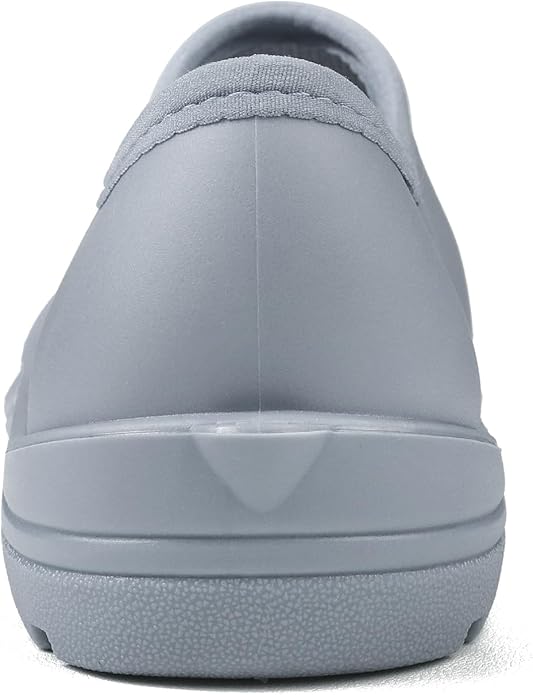 DKSUKO Waterproof Garden Shoe for Women Outdoor Slip-On Rain Boots Short Ankle Work Shoes and Garden Clogs with Comfort Insole