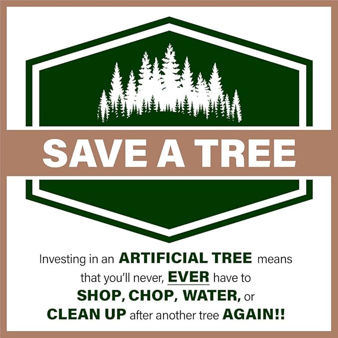 Fraser Hill Farm Pine Valley Flocked Christmas Tree, 9 Feet Tall, Includes White Incandescent Smart Lights with Easy to Connect Features, Artificial Modern Xmas Perfect Decor for The Home