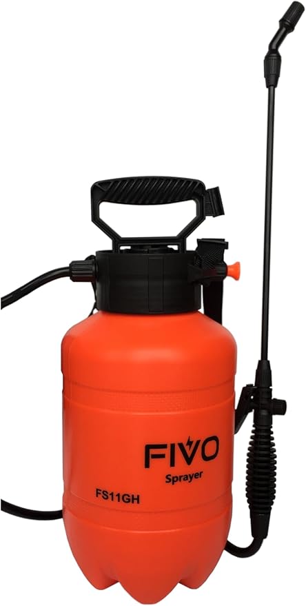 Sprayer for Yard, Garden and Agriculture Spraying Plants, Garden Watering, Weeds and Pets Control, All-perpose Cleaning 1.35 Gallon (5 Liter)