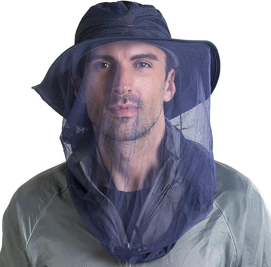 Peicees Head Net Hat for Men Women Adventure Fishing Hat Safari Hat for Hunting Camping Hiking