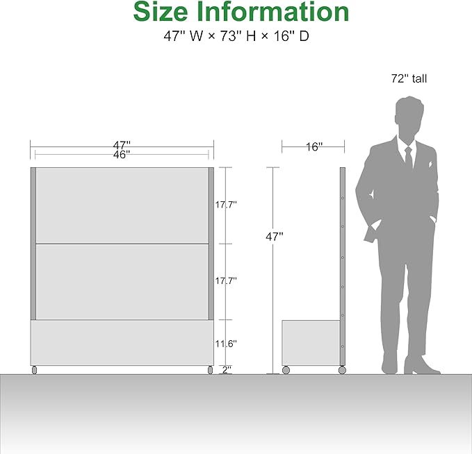Casaphoria Metal Raised Garden Bed with Trellis and Wheels, 47"x47"x16" Planter Box for Climbing Plants, Vegetables & Vines, Features Drainage Holes and Privacy Screen (Black-Net)