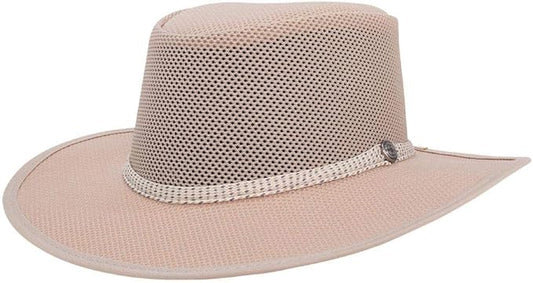 American Hat Makers Cabana Wide Brim Sun Hat | Handcrafted, Breathable, UPF 50 & Water-Resistant | Perfect for Outdoors