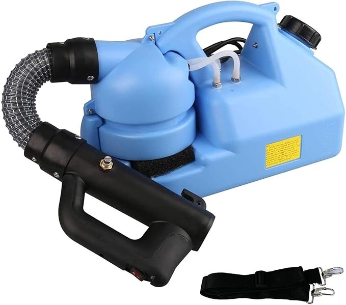5L Portable ULV Electric Sprayer, Electric Atomizer Sprayer,Portable Foggers,Agriculture Fogging Machine for Home Indoor,Spraying Distance 8-10m,Mist Droplet Size 5-50μm