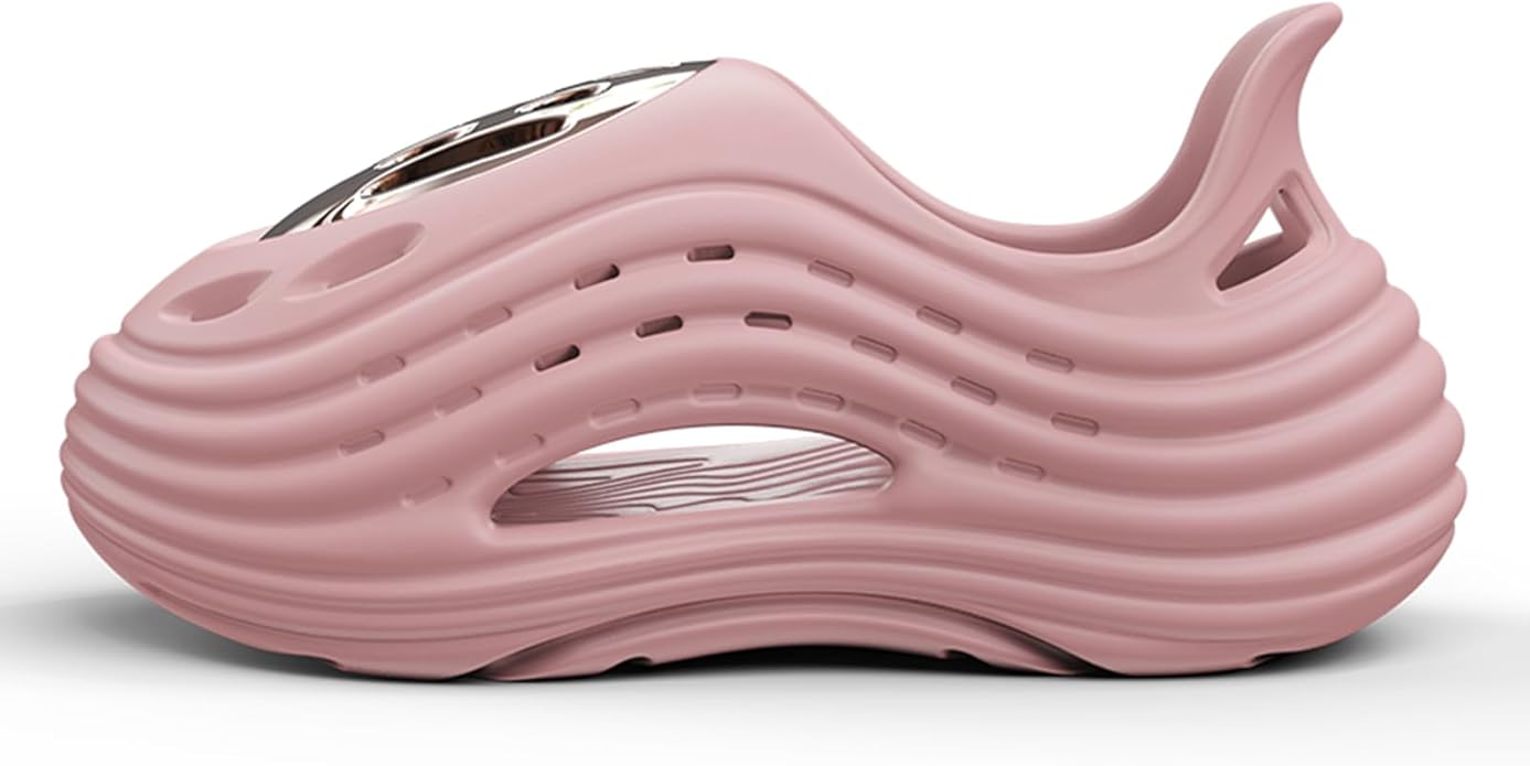 Unisex Breathable Wave Clogs - Lightweight Garden Shoes with Ventilation Holes, Non-Slip Indoor Outdoor Clogs for Men and Women