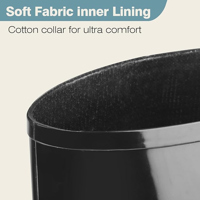 DaeRainy Tall Rain Boots for Women, Knee High Waterproof Slip On Garden Boots