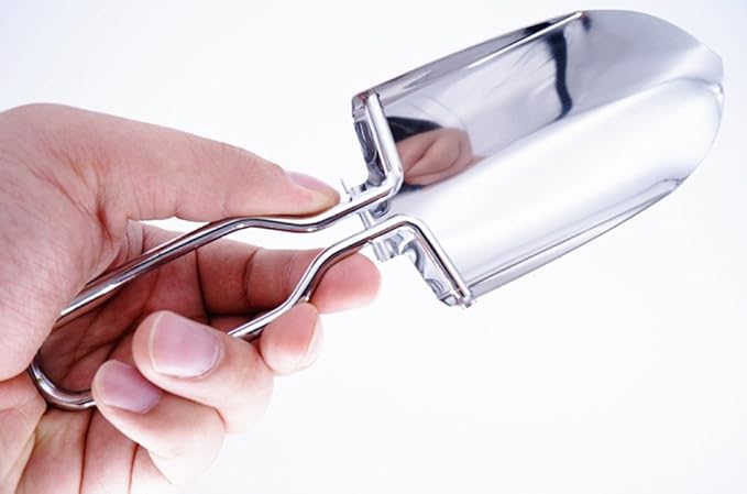 Toasis Garden Trowel Mini Outdoor Foldable Hand Shovel (Black & Olive-2pcs)