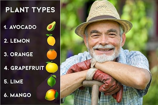 𝐁𝐄𝐒𝐓𝐒𝐄𝐋𝐋𝐄𝐑 6-4-6 Avocado Citrus Tree Plant Food for Outdoor/Indoor Gardening | Quick-Release Nitrogen Fertilizer | Orange, Lime, Avocado and Lemon Tree Fertilizer (20 Quarts)