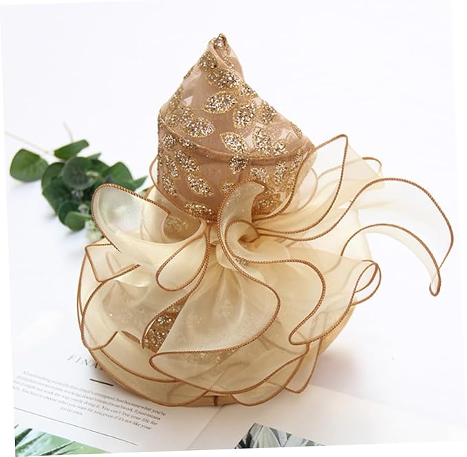 Toyvian Khaki Bloomy Sun Hat with Wide Brim for Women Lightweight Floppy Beach and Garden Hat Comfortable Summer Sun Protection for Vacation Hiking and Outdoor Parties