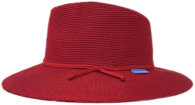 Wallaroo Hat Company Women’s Victoria Fedora – UPF 50+ UV Protection, Wide Brim, Medium Size, Packable & Adjustable Sun Hat