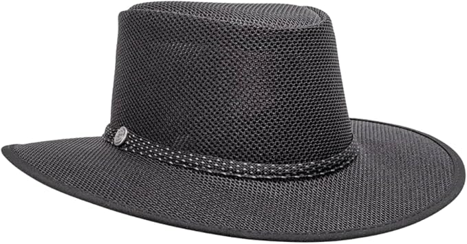 American Hat Makers Cabana Wide Brim Sun Hat | Handcrafted, Breathable, UPF 50 & Water-Resistant | Perfect for Outdoors