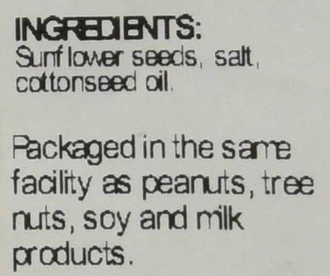 Sincerely Nuts Sunflower Seeds Roasted and Salted, Hulled | No Shell, Gluten-Free Snack, Vegan, and Kosher Certified, 1(LB) Bag