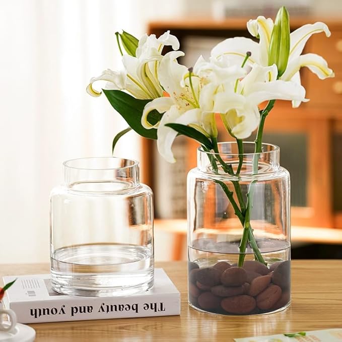 40 lbs Red River Rocks for Landscaping, 1-2 Inch Polished Pebbles for Indoor Plants, Decorative Rocks Stones for Vases, Aquariums, Fountains, Pathways, Backyard and Garden