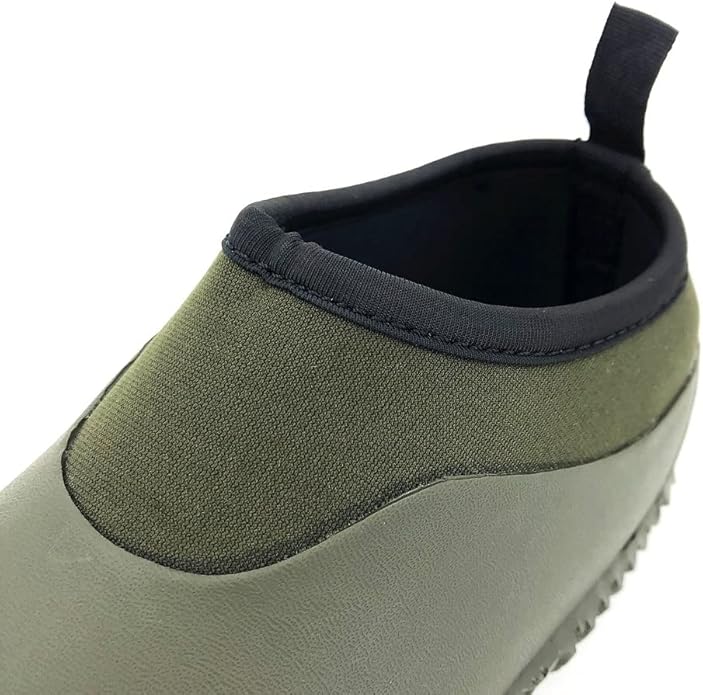 SYLPHID Men's Garden Shoes Women's Rain Shoe Waterproof Neoprene Camp Booties for Camping, Lawn Care, Gardening and Yard Work
