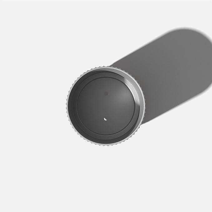 Veradek Demi Series Round Planter w/ Stand for Porch/Patio | Durable Plastic-Concrete & Wooden Stand | Modern Décor for Tall Plants, Flowers