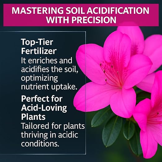 𝐁𝐄𝐒𝐓𝐒𝐄𝐋𝐋𝐄𝐑 Premium 8-4-8 Acidic Fertilizer for Azaleas, Camellias, Hydrangeas, Blueberries, Gardenias, Magnolia Trees, Evergreens and Rhododendrons - Ideal Iron-Rich Plant Food - 20 QUARTS