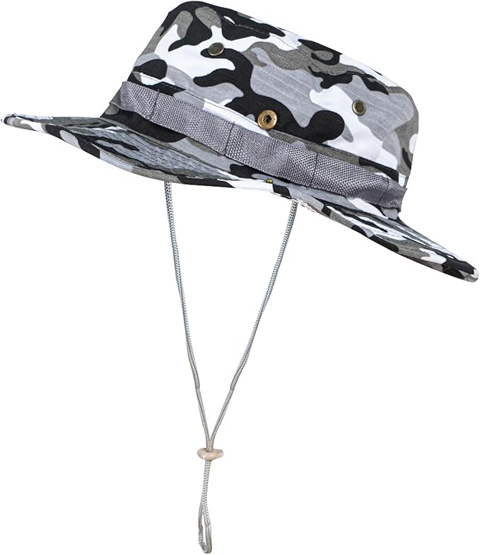 Sun Hats for Men Women Boonie Hat UPF 50+ Bucket Hat Wide Brim UV Protection Fishing Hiking Safari Outdoor Hats
